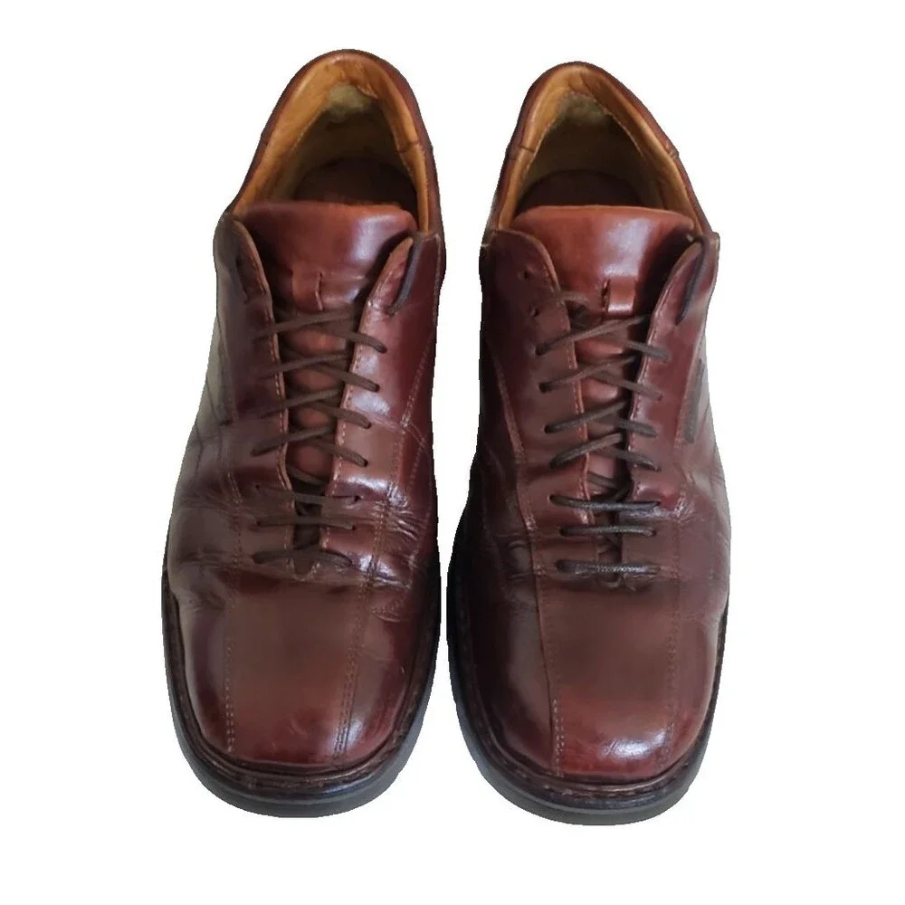 MEPHISTO Abel Air Relax Goodyear Welt Shoes Men's Size 10 Light Derby Brown $450